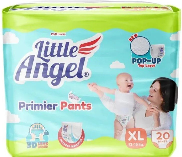 

Трусики-подгузники Little Angel Baby Diaper Pants Premier Extra Large 12 - 15 кг (20 шт)