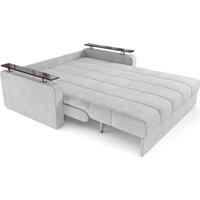 Диван Мебель-АРС Аккордеон Бакли ППУ 155x200 (Vivaldi светло-серый)