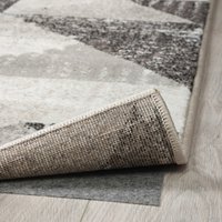 Ковер для жилой комнаты Ikea Тиллфарт 505.659.06 1.6x2.3 (треугольник/серый)