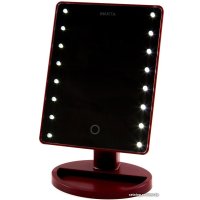 Косметическое зеркало Marta MT-2654 (бордовый гранат)