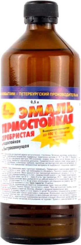 

Эмаль Новбытхим Термостойкая 0.5 л (серебристый)