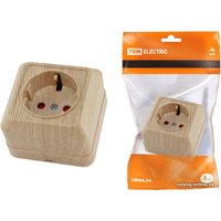 Розетка TDM Electric Ладога SQ1801-0054 (сосна)