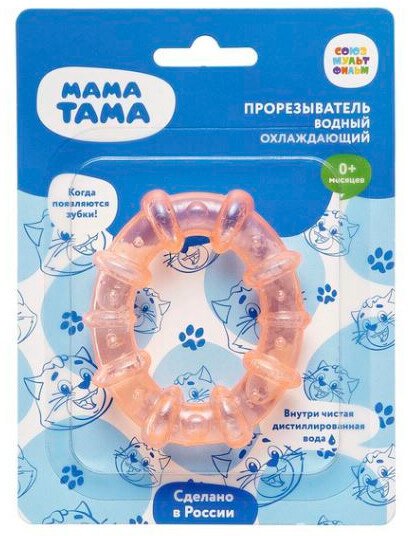 

Прорезыватель Мама Тама Колечко MT/036 (розовый)