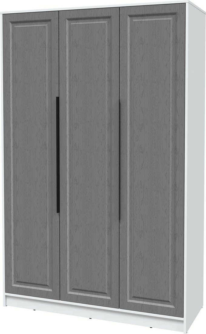 

Шкаф распашной Интерлиния Концепт КТ-Ш3 Деко (белый платинум/дуб серый)