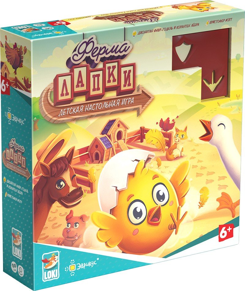 

Настольная игра Эврикус Ферма Лапки