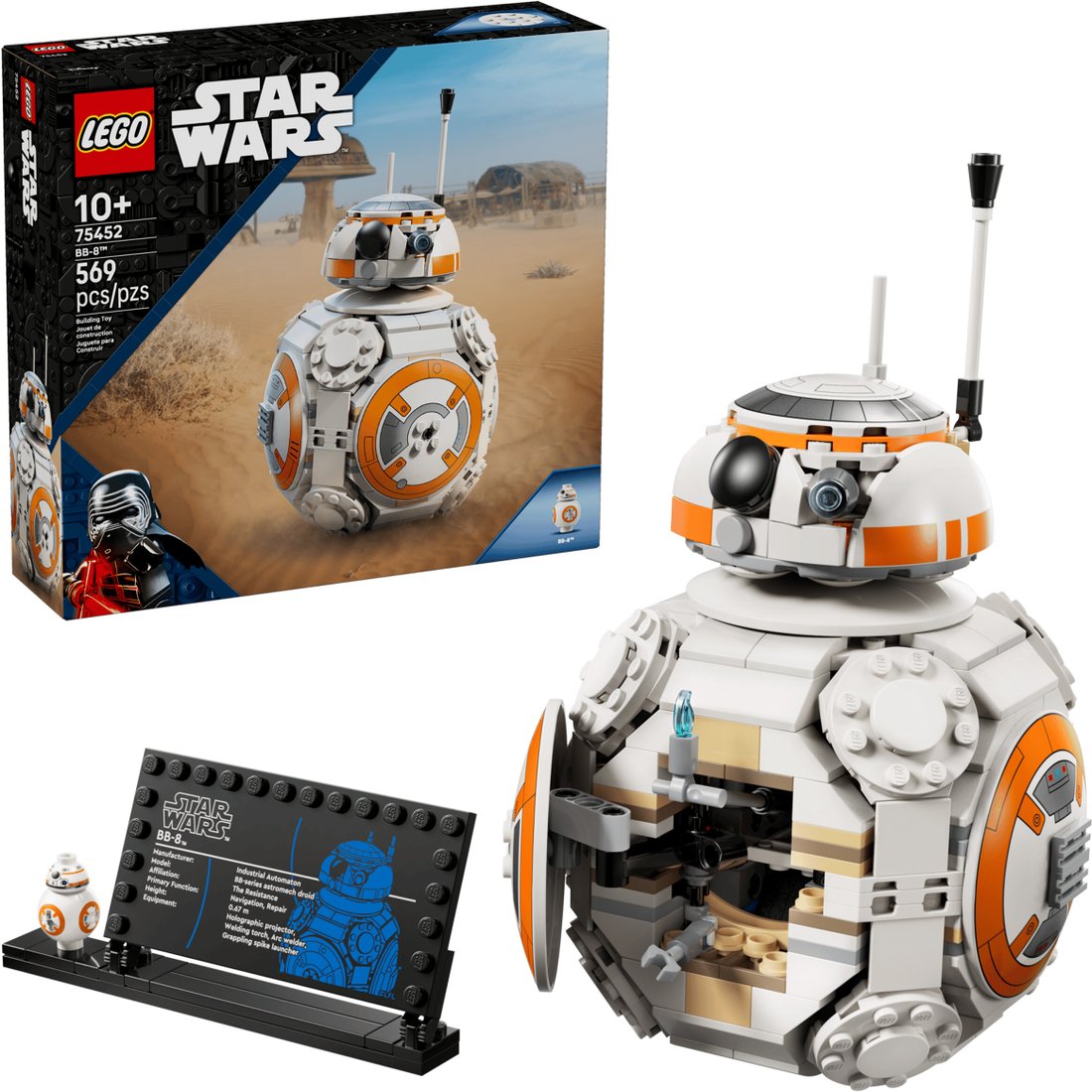 

Конструктор LEGO Star Wars 75452 BB-8 Астромеханический дроид