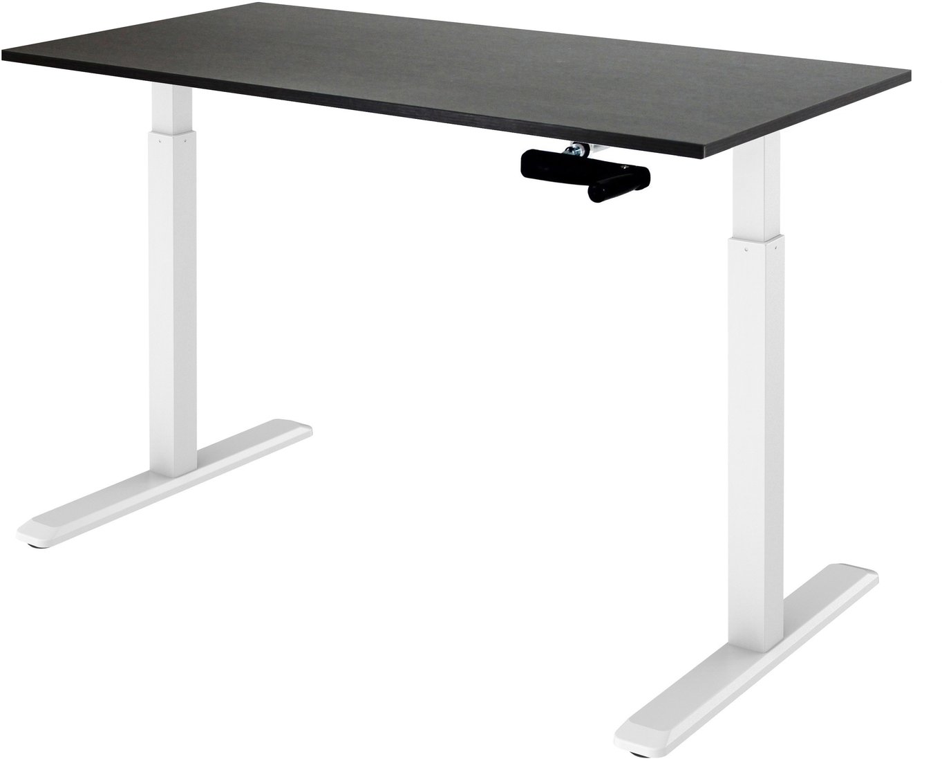 

Стол для работы стоя ErgoSmart Manual Desk 1380x800x18 мм (дуб мореный/белый)