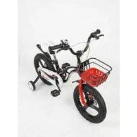 Детский велосипед YAYALE 67-032 14 (белый/черный/красный, разобранный)