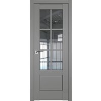 Межкомнатная дверь ProfilDoors 103U L 40x200 (грей, стекло прозрачное)