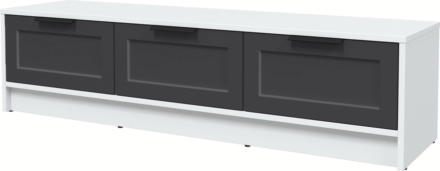 

Тумба Интерлиния ТВ Концепт Тренд КТ-ТВ3-35 (белый платинум/пепел)