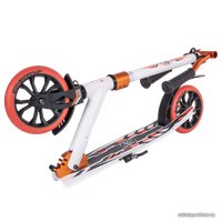Двухколесный подростковый самокат Tech Team Jogger 180 2022 (белый/оранжевый)