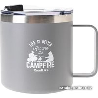 Термокружка RoadLike Camp 415мл (серый)