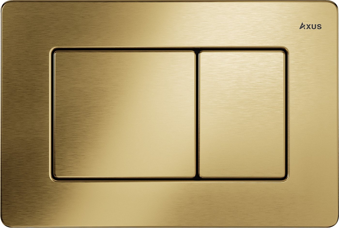 Панель смыва Axus 097LG Slim (золото)