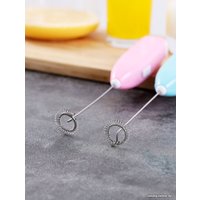 Ручной вспениватель молока Miru KA044 (розовый)