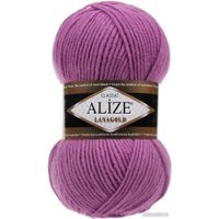 Пряжа для вязания Alize Lanagold 440 (240 м, темно-сухая роза)