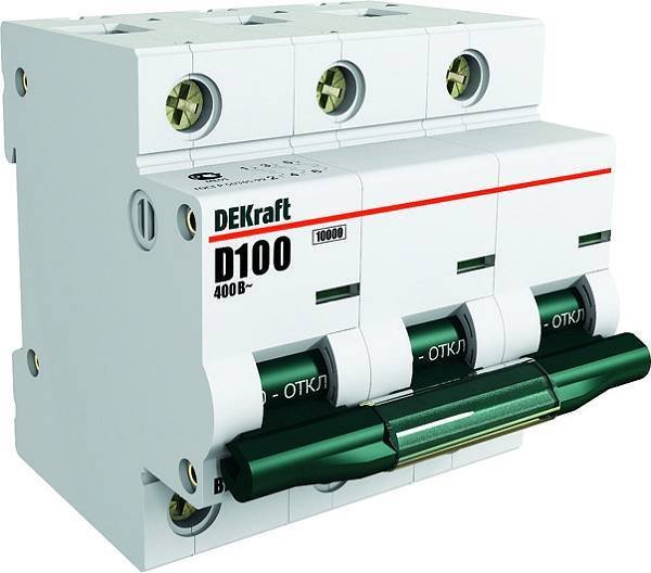

Выключатель автоматический Schneider Electric DEKraft 13008DEK