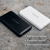 Внешний аккумулятор Canyon PB-1001 10000mAh (белый)