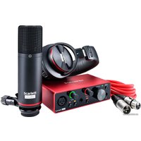 Комплект для звукозаписи Focusrite Scarlett Solo Studio (3-е поколение)