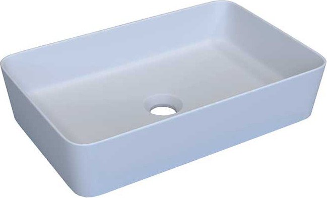 

Умывальник Керамин Плаза 55 ФС (серо-голубой, матовый)