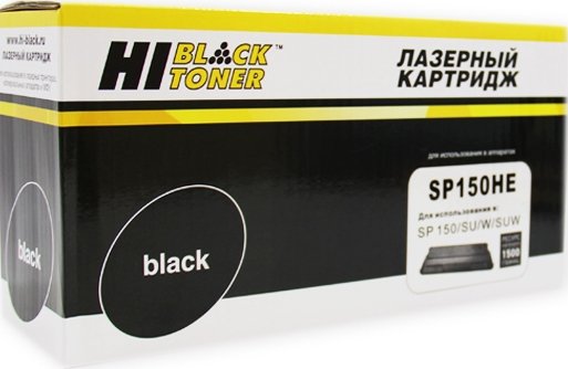 

Картридж Hi-Black HB-SP150HE (аналог Ricoh SP 150HE)