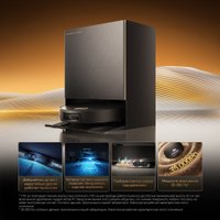 Робот-пылесос Dreame Robot Vacuum X60 Ultra Complete Black RLX87DE (евровилка, черный)