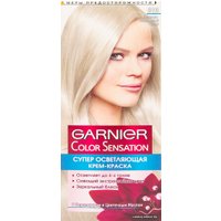 Крем-краска для волос Garnier Color Sensation 910 пепельно-серебристый блонд