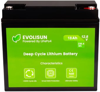 Evolisun EVOLISUN18Q10-LFP (12.8В/18Ач)