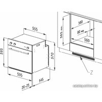 Электрический духовой шкаф Korting OKB 482 CRSI