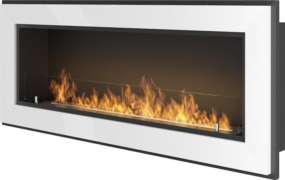 

Биокамин SimpleFire Frame 1200 (белый, со стеклом)