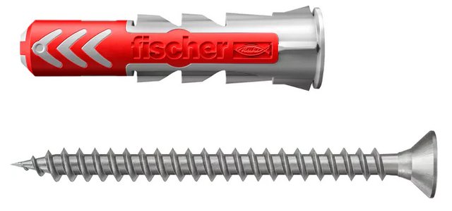 

Дюбель-гвоздь Fischer DuoPower 6x30 535486 (4 шт)