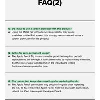 Сменные наконечники Ringke HB Tips для Apple Pencil набор (3 шт.)