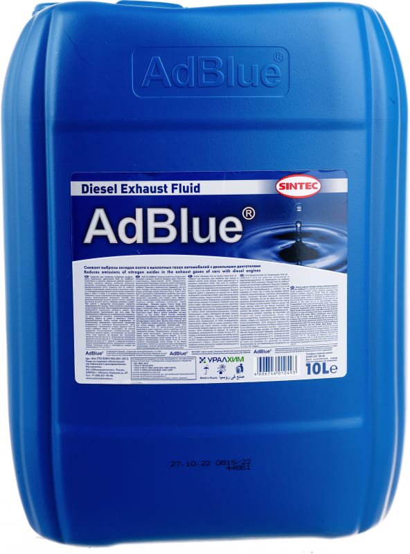 

Присадка в топливо Sintec AdBlue 804 10л