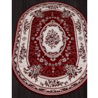 Ковер для жилой комнаты Merinos Gavana 5444-OVAL-RED (3x4)