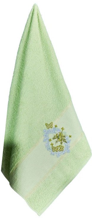 Полотенце Merzuka Brentis 50x90 11963 (в коробке,фисташковый)