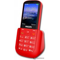 Кнопочный телефон Philips Xenium E227 (красный)