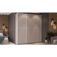 Шкаф-купе Трия Оскар Тиффани Т2 2100 282748 (белый/кашемир/кашемир матовый)