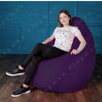 Кресло-мешок Flagman Груша Мега Г3.2-12 (фиолетовый)