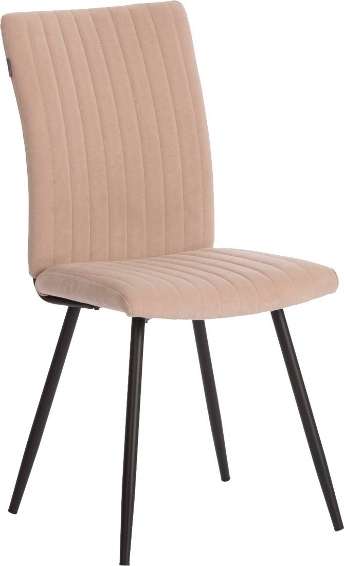 

Стул TetChair Monte Carlo флок (бежевый/черный)