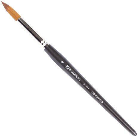 

Кисть для рисования BRAUBERG №9 200694 (круглая)