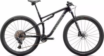 Велосипед Specialized S-Works Epic L 2023 (Gloss Purple Tint Fades Over Carbon/Chrome)