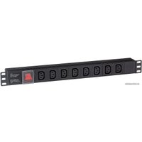 Блок розеток ExeGate ServerPro PDU-19H808 Al-8С13-C14-SW