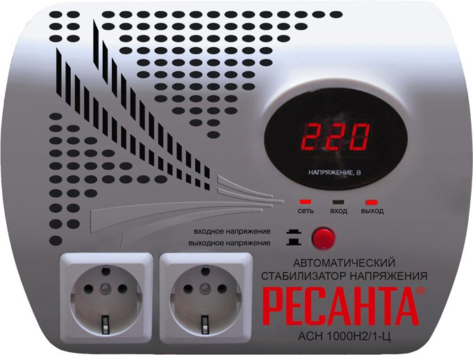 

Стабилизатор напряжения Ресанта АСН-1000Н2/1-Ц
