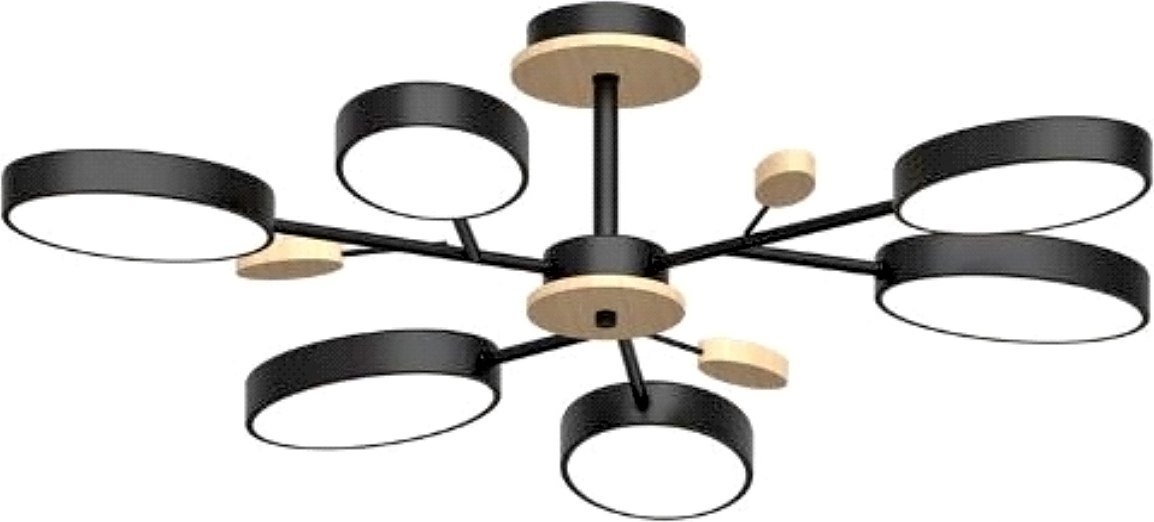 

Подвесная люстра LED4U L3220-830 BK