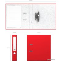 Папка-регистратор Erich Krause Granite 50 мм 43513 (красный)