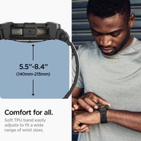 Ремешок Spigen Rugged Armor Pro для Samsung Galaxy Watch7 44 мм ACS08338 (черный)