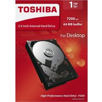 Жесткий диск Toshiba P300 1TB [HDWD110EZSTA] в Бресте