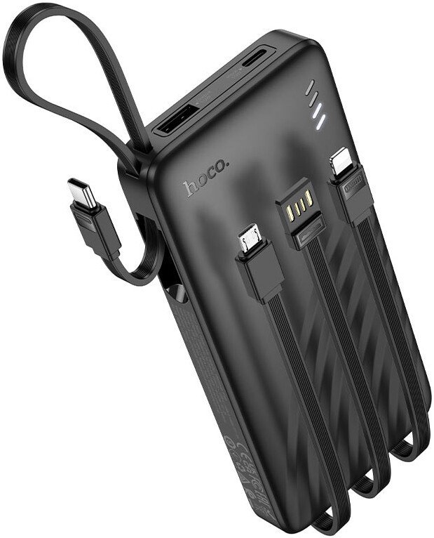 Внешний аккумулятор Hoco J146 Night tide 10000mAh (черный)