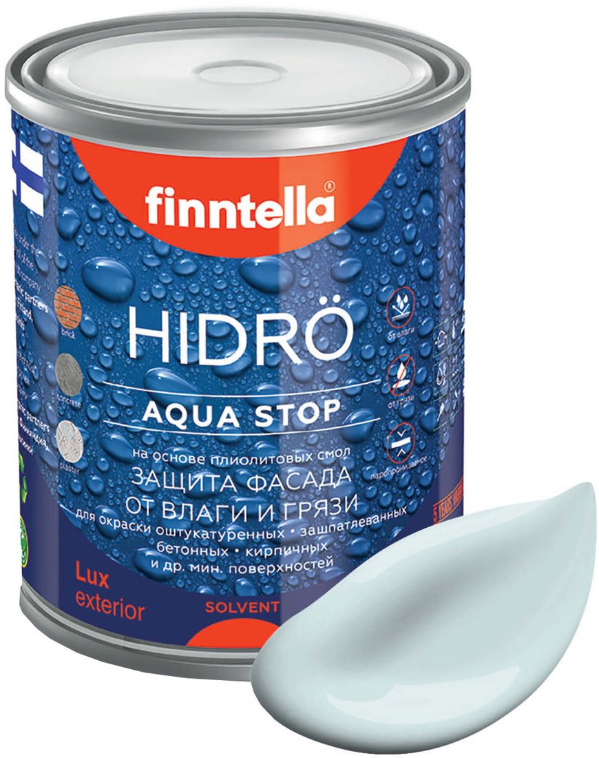 

Краска Finntella Hidro Kylma F-14-1-1-FL007 0.9 л (голубой)
