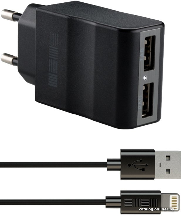 Сетевое зарядное InterStep IS-TC-IPAD52KRT-000B201