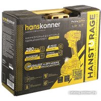 Винтоверт Hanskonner HCD20280BLC (с 1-им АКБ, кейс)